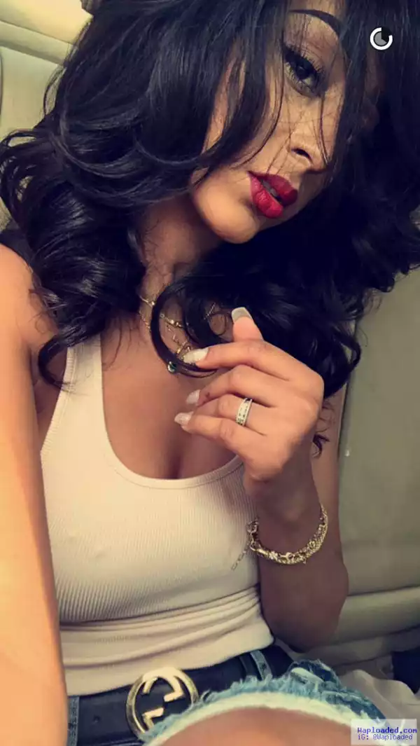 Photos: Ice Prince’s Girlfriend, Maima, Shows Off Her Chest Piercing